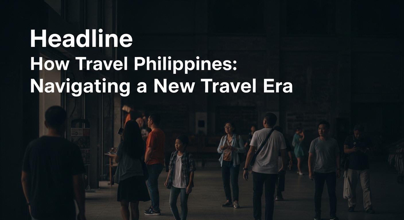 Jontay Porter Travel Insight: A Philippines Perspective Editorial illustration of travel planning in the Philippines showcasing destinations and digital routing.