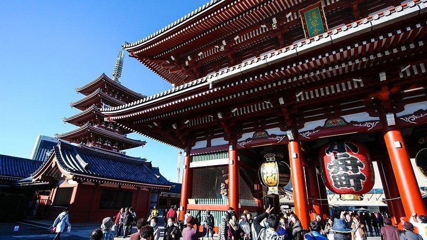 Sensoji temple Asakusa Tokyo travel attraction