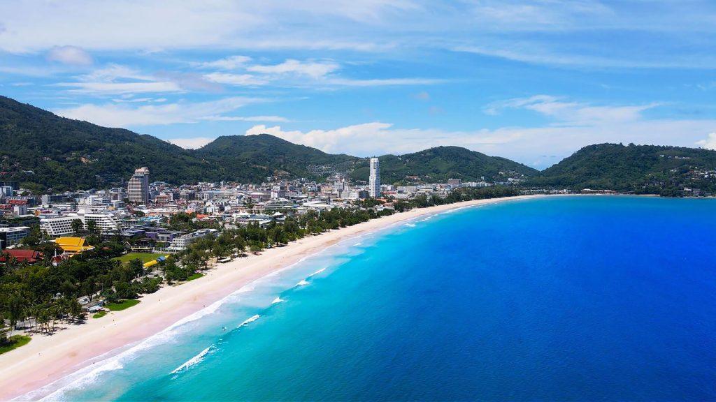 Patong beach Phuket travel destination Thailand