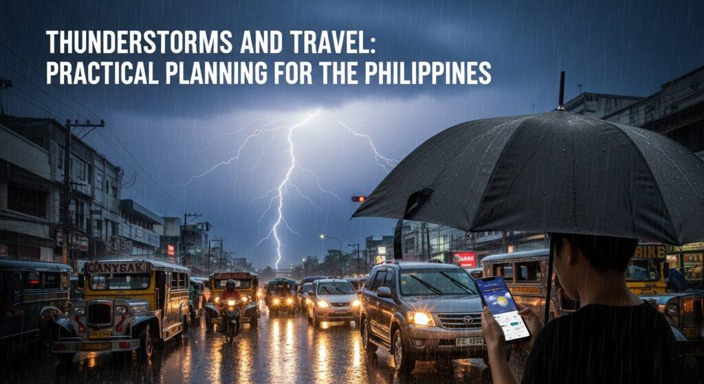 Thunderstorms and Travel: Practical Planning for the Philippines image