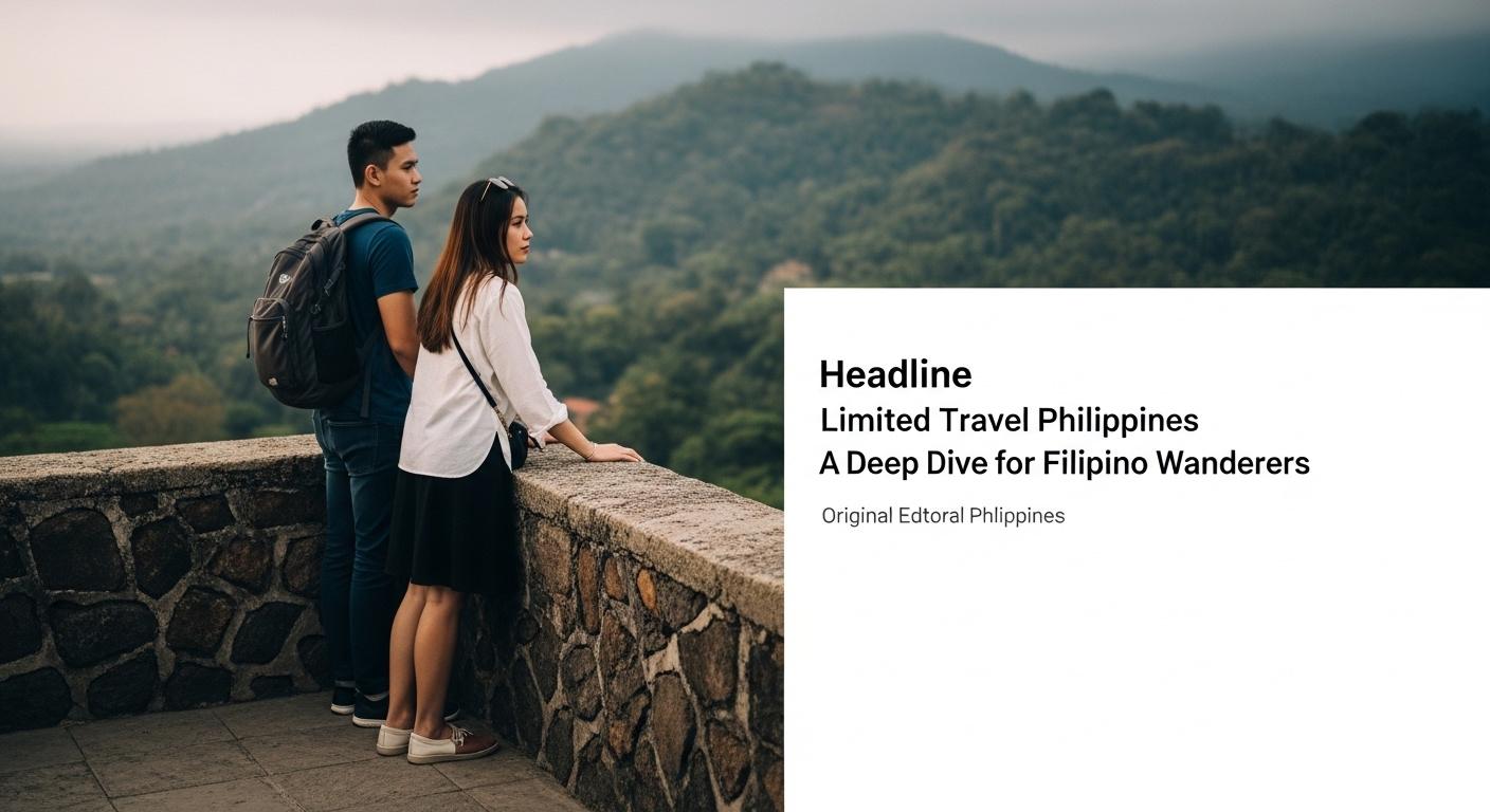 Limited Travel Philippines: A Deep Dive for Filipino Wanderers Map of the Philippines highlighting flight routes and major hubs to illustrate limited travel options