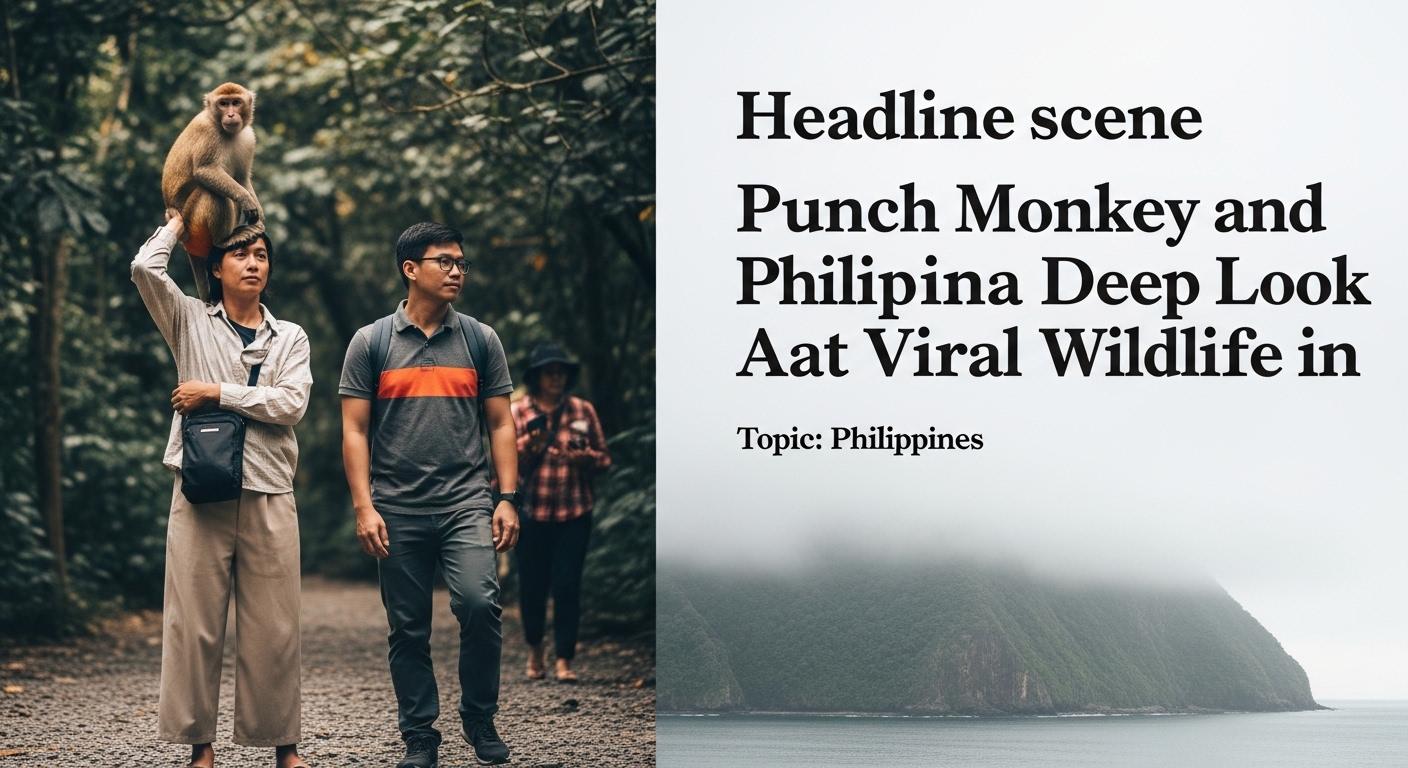 Traveler observing an orangutan in a zoo, reflecting on the punch monkey viral moment and wildlife viewing ethics.